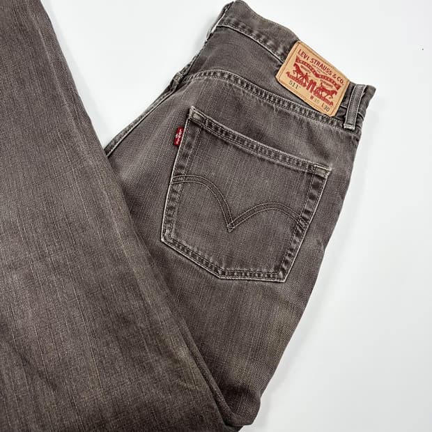리바이스 511 오리지널 워시드 데님 팬츠 (33인치)