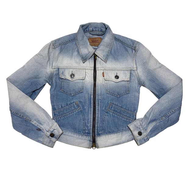 리바이스 오렌지탭 데님 자켓