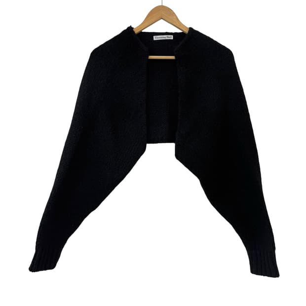 트리밍버드 울 볼레로 가디건 OS