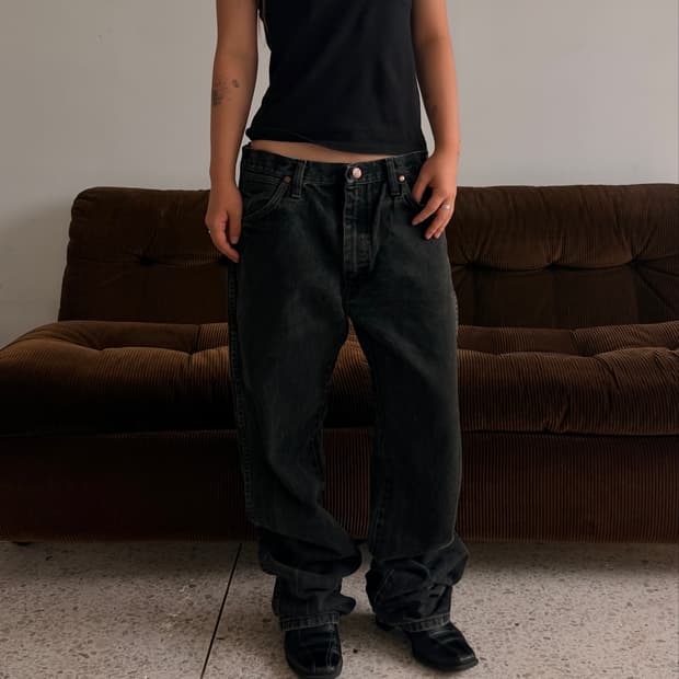Wrangler Black Denim Pants