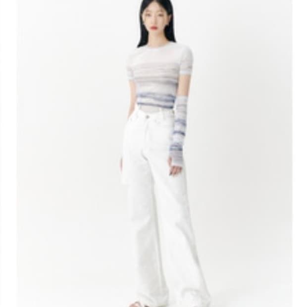 유즈 MESH FULL PRINT T-SHIRT