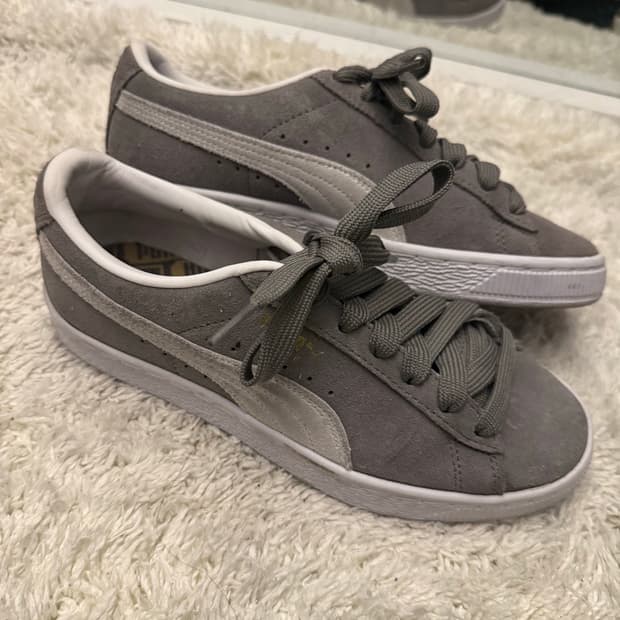 퓨마 스웨이드 그레이 230 