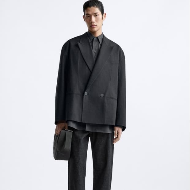 스튜디오 니콜슨 자라 더블 브레스트 블레이저