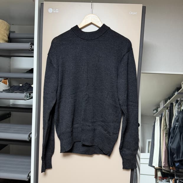 앤즈엔드민즈 메리노울 크루넥