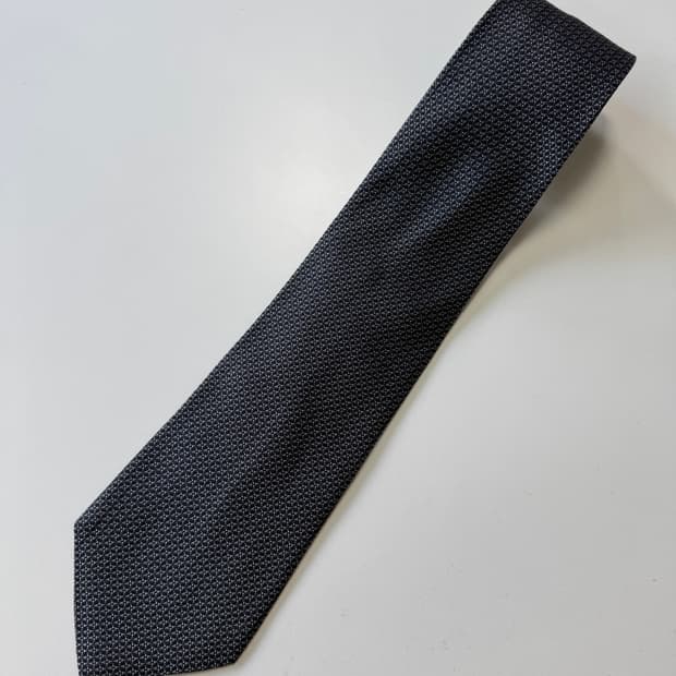 빈티지 실크 넥타이 9.7cm