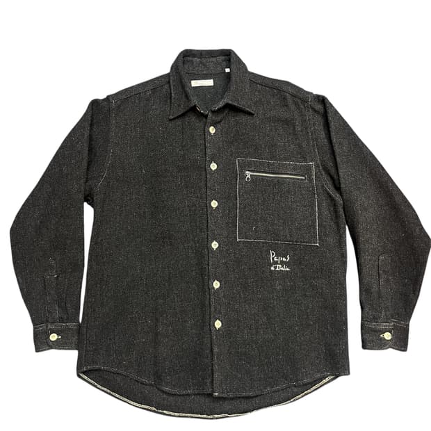 파파스 일본 포켓 모 셔츠 자켓