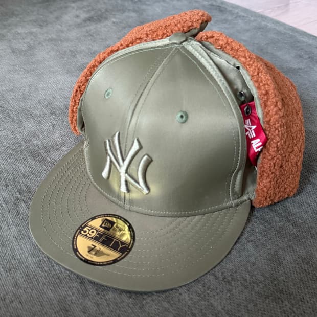 (새상품) 뉴에라 MLB 알파 인더스트리 뉴욕 양키스 도그이어 738