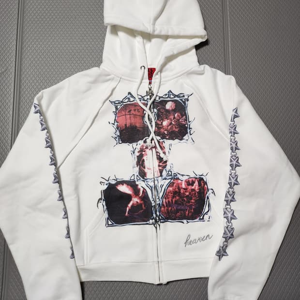 (M) 헤븐 바이 마크제이콥스 ‘I feel angry' 후드집업