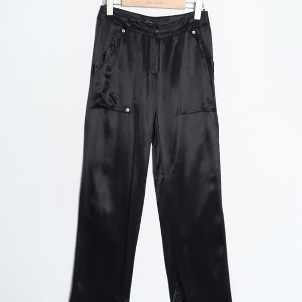 MORGAN Satin Slacks (25)