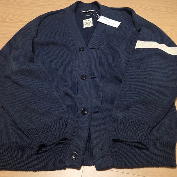 나나미카 페이퍼 니트 가디건