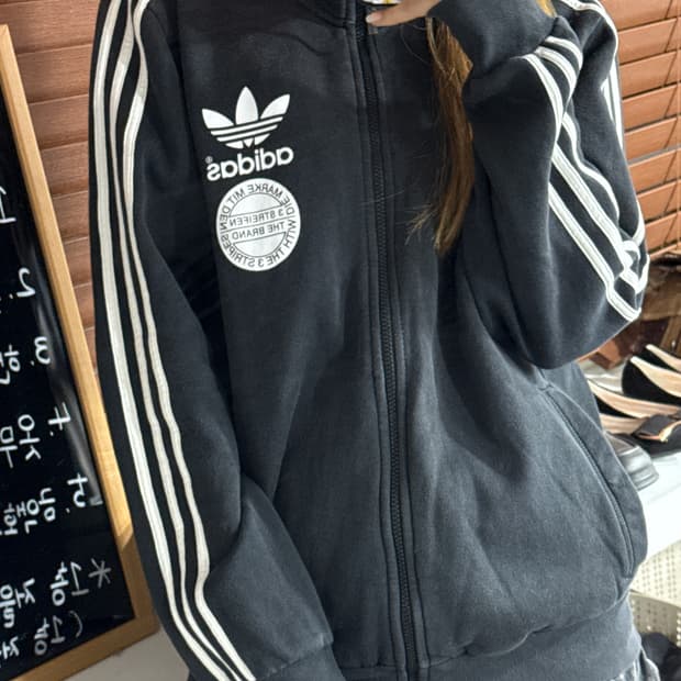아디다스 면 져지