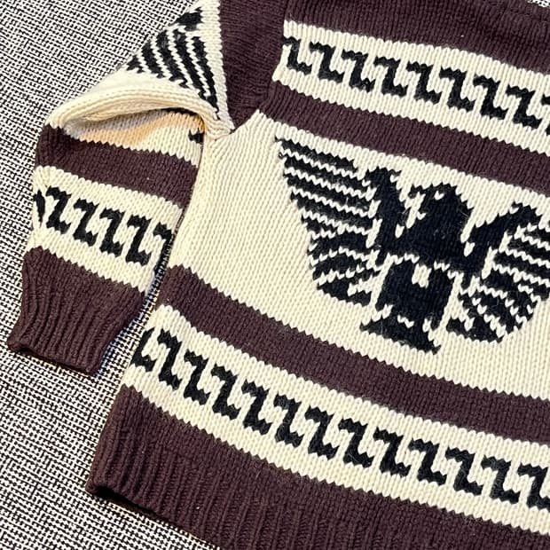 울 100 코위찬 니트