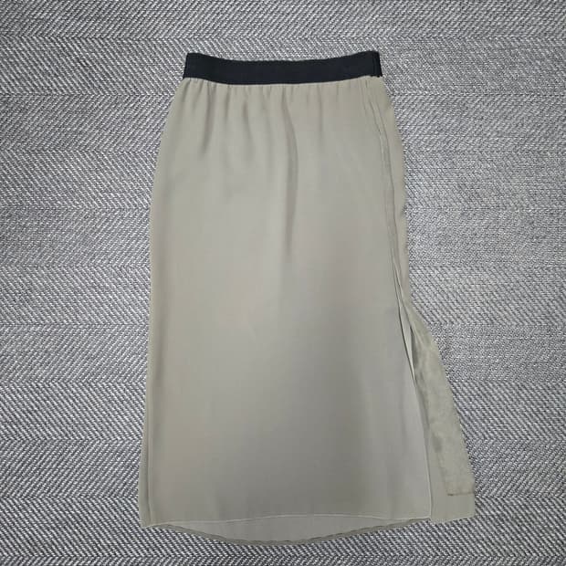 한섬 랑방 LANVIN 롱스커트 밴딩치마