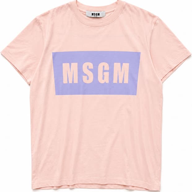 MSGM 키즈 반팔티 핑크 XS