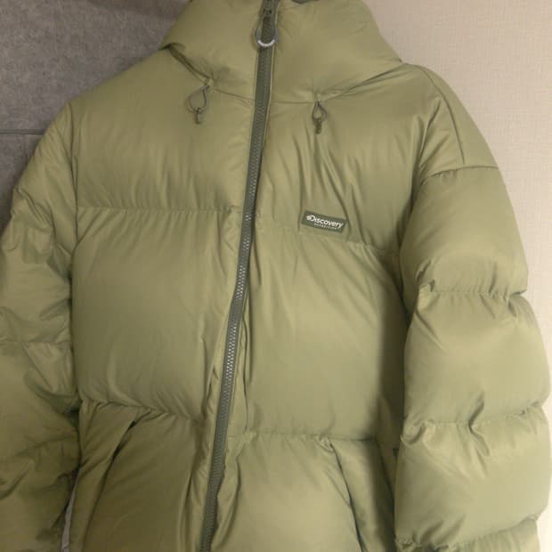 디스커버리패딩 그린