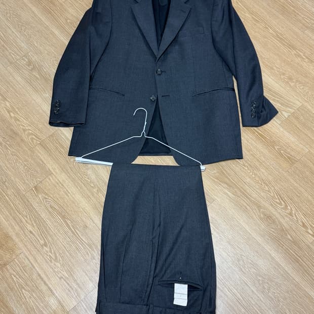 랄프로렌 캐나다 제조 그레이 수트 셋업