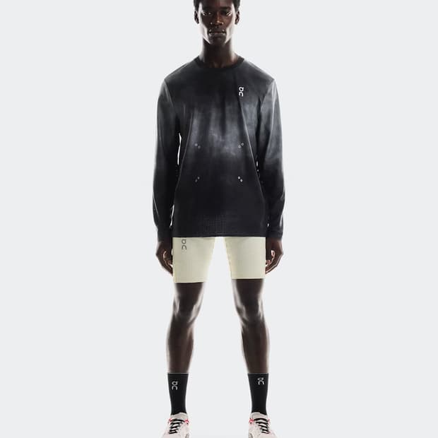 S) On running Pace Mesh Long-T