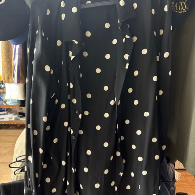 Saint Laurent 도트 셔츠