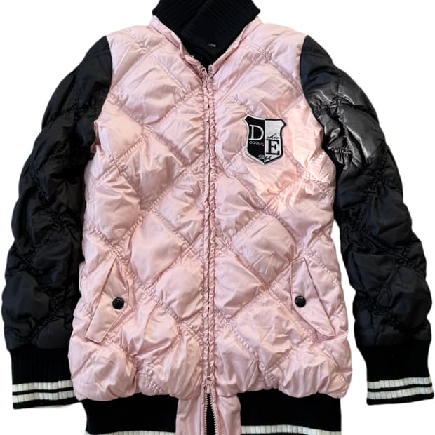 DELYLE CHIC 블랙핑크 경량패딩