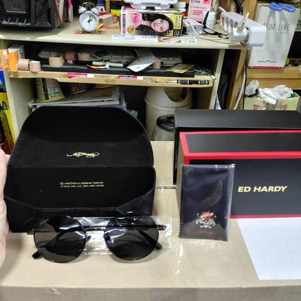 [에드하디]EDS6103 BLACK 선글라스 