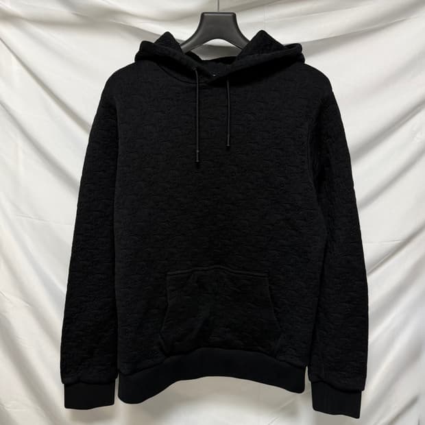 [S+급/L] 25SS 디올 오블리크 자카드 후드티 블랙