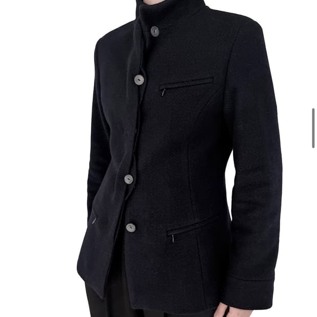 에옹쓰 Ka half wool coat