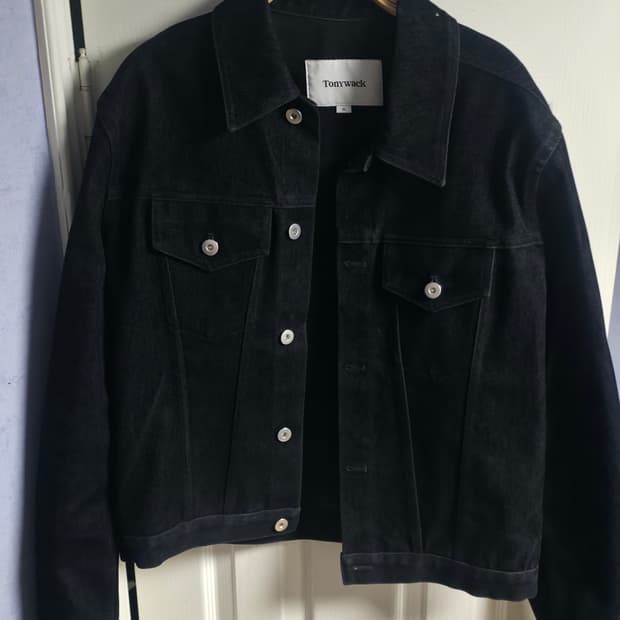 토니웩 스웨이드 자켓 L 