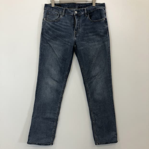 ck 캘빈클라인 오리지널 스판 데님진 33-34 인치