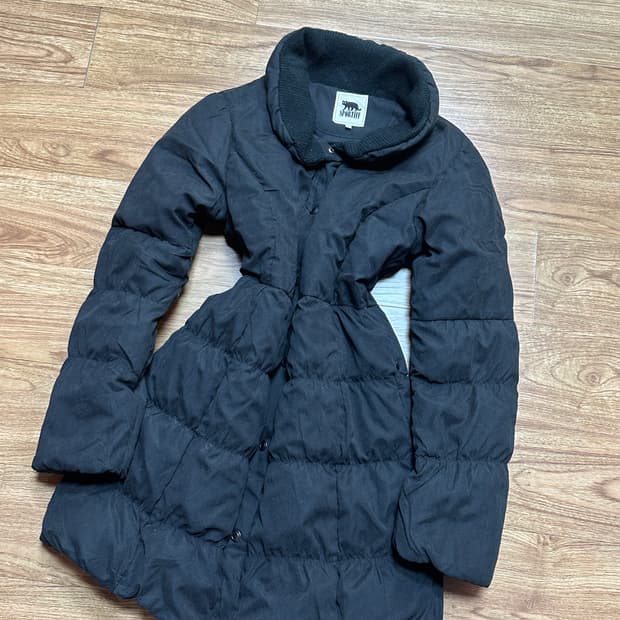 빈티지 블랙 패딩 코트 오네갸루 로걀 달천깔 공겜여주 모리걸 고양이 고딕