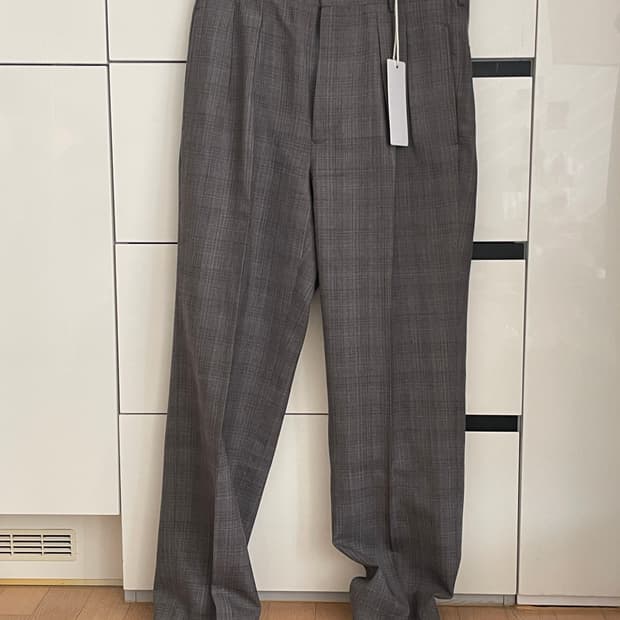 마티앤선즈 maatee 포에버 슬랙스 woolmatchcheck 1사이즈