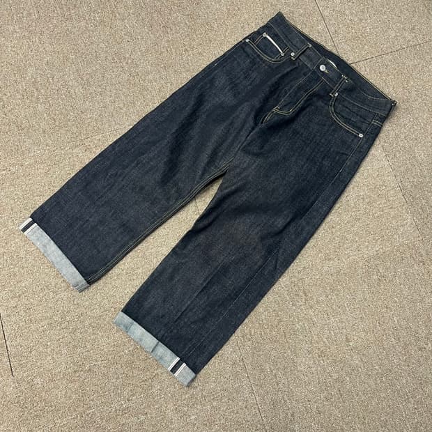 유니폼브릿지 셀비지 데님팬츠