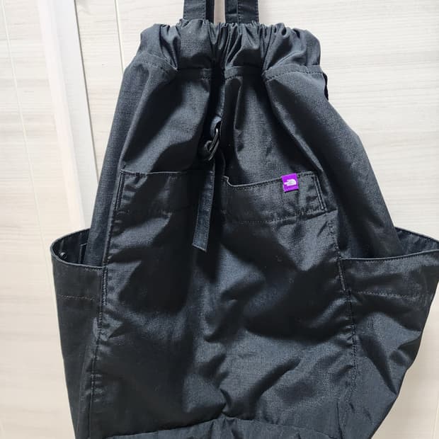 노스페이스 퍼플라벨 마운틴 윈드데이 백팩 블랙