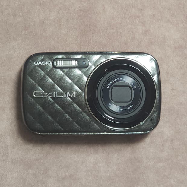 메이크업 모드 ) 작례 있음 ) 카시오 엑슬림 n10 블랙