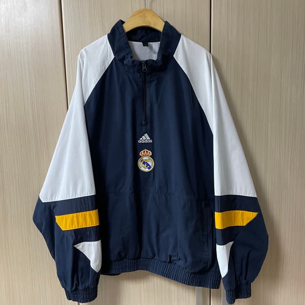 [2XL] 아디다스 레알 마드리드 아이콘 트랙 탑 자켓