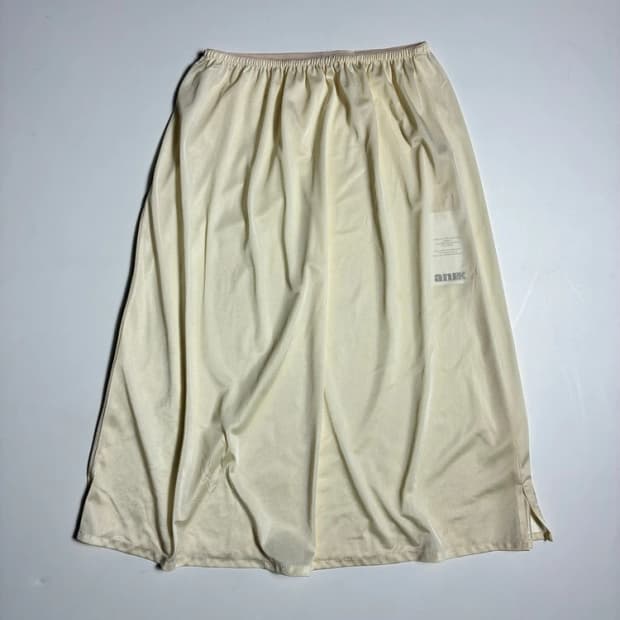 Selected 00's JAPAN 사이드 슬릿 미디 스커트 R2795