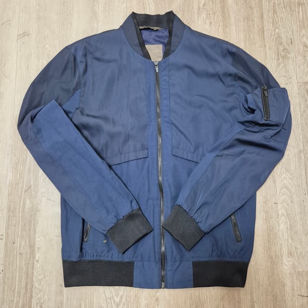 자라 맨 MA-1 항공 블루종 자켓 