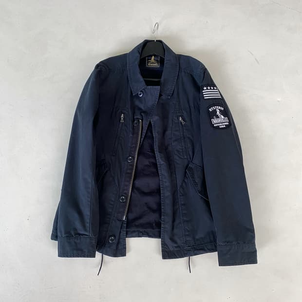 히스테릭글래머 밀리터리 자켓