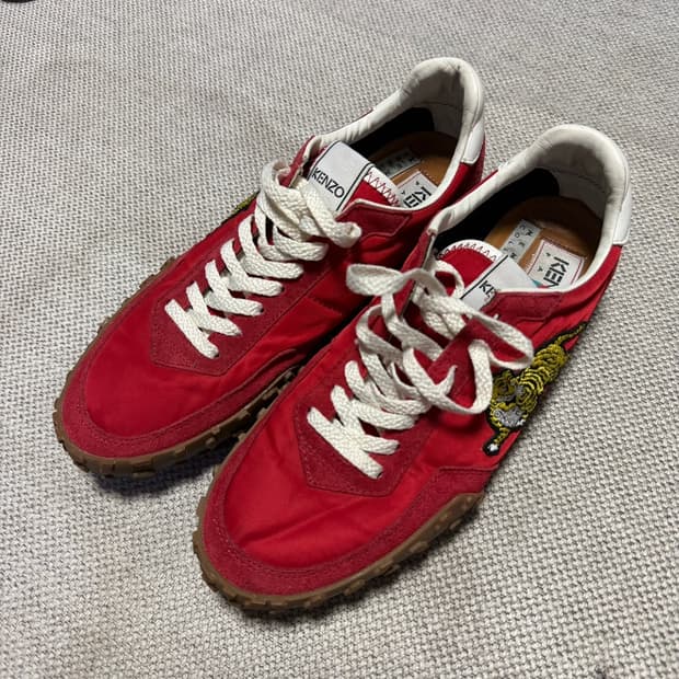 KENZO 겐조 타이거 자수 스니커즈