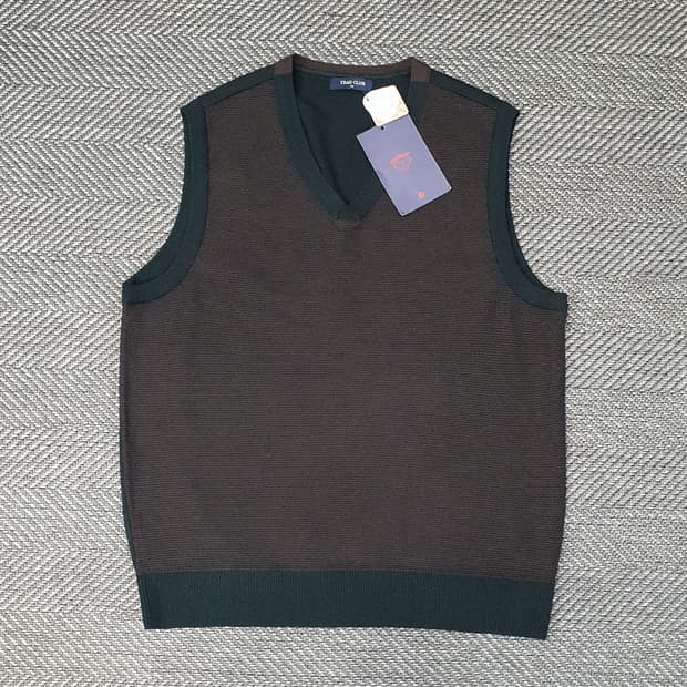 미착용 트래드클럽 니트 조끼 남자105~110