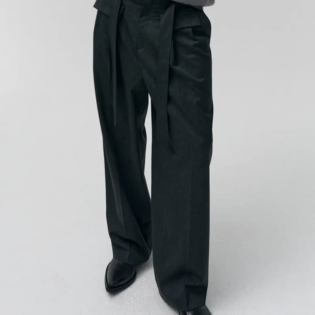 노이어 식스 포켓 와이드 슬랙스 48