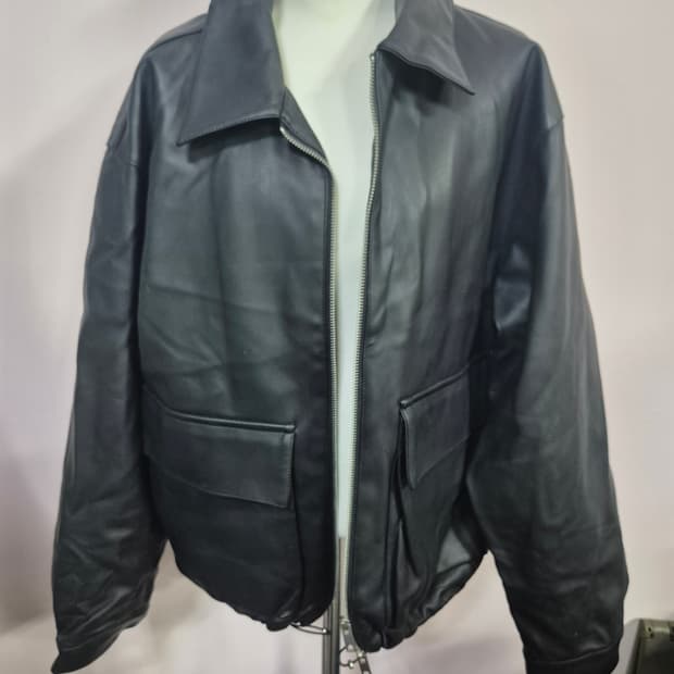 LAFUDGE STORE 가죽 자켓 L