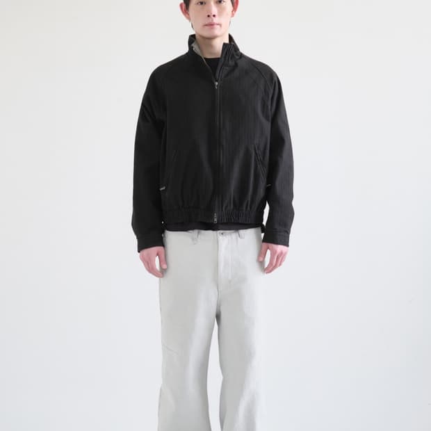 해칭룸Delave Jacket Herringbone Black 교환