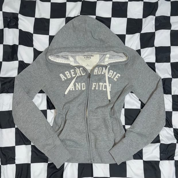아베크롬비 딱붙 여성 후드집업