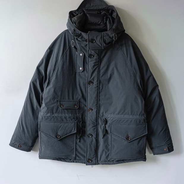 25fw 아워셀브스 구스다운 스모크 파카 차콜 2사이즈