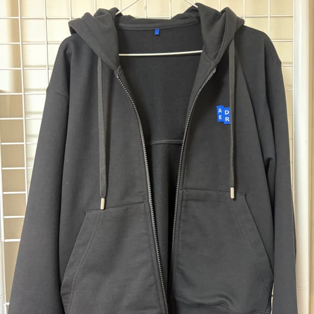 아더에러 TRS/BL 태드 후드 집업 01 블랙