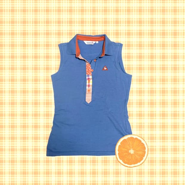 Le coq sportif 르꼬끄 빈티지 여성 나시 y2k 🍊 XS