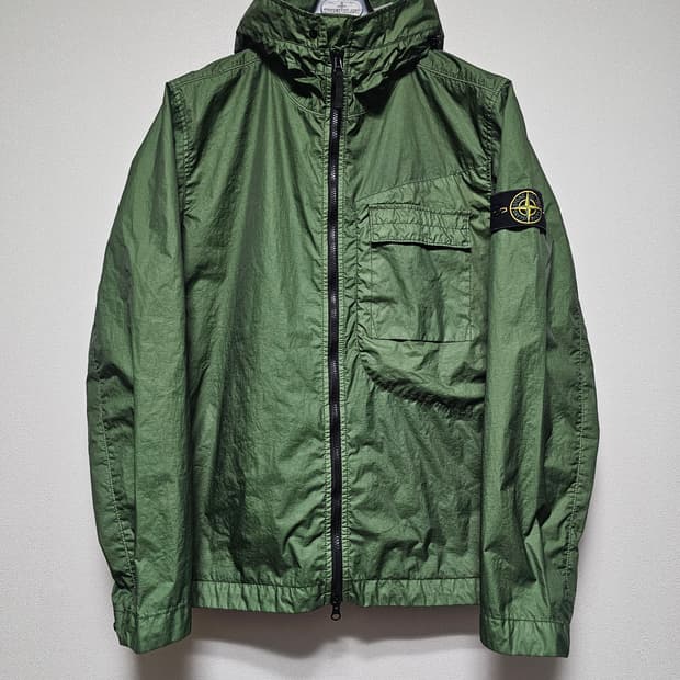 스톤아일랜드 멤브라나 3L TC 후드 자켓