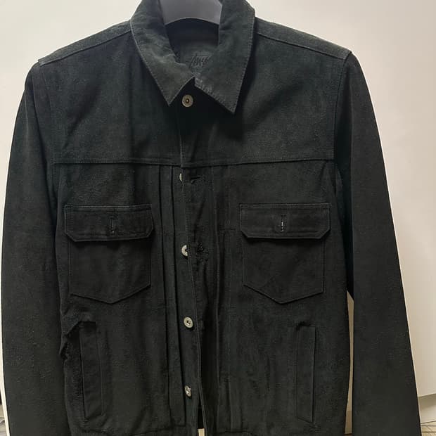 스투시 리얼카우 스웨이드 자켓