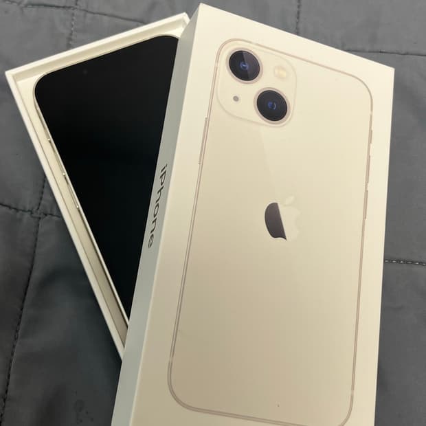 아이폰 13 미니 128GB 풀박스 배터리 76