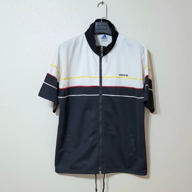 90s 아디다스 올드스쿨 반팔 트랙탑져지